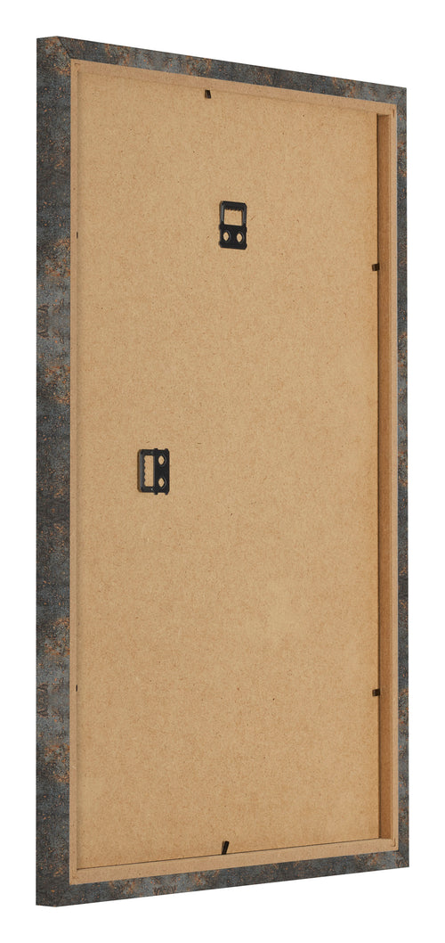 Photo Frame 20x30cm Oxidized Metal MDF Bologna Back Oblique | Yourdecoration.com