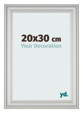 Photo Frame 20x30cm Silver Matte MDF Lazio Front Size | Yourdecoration.com