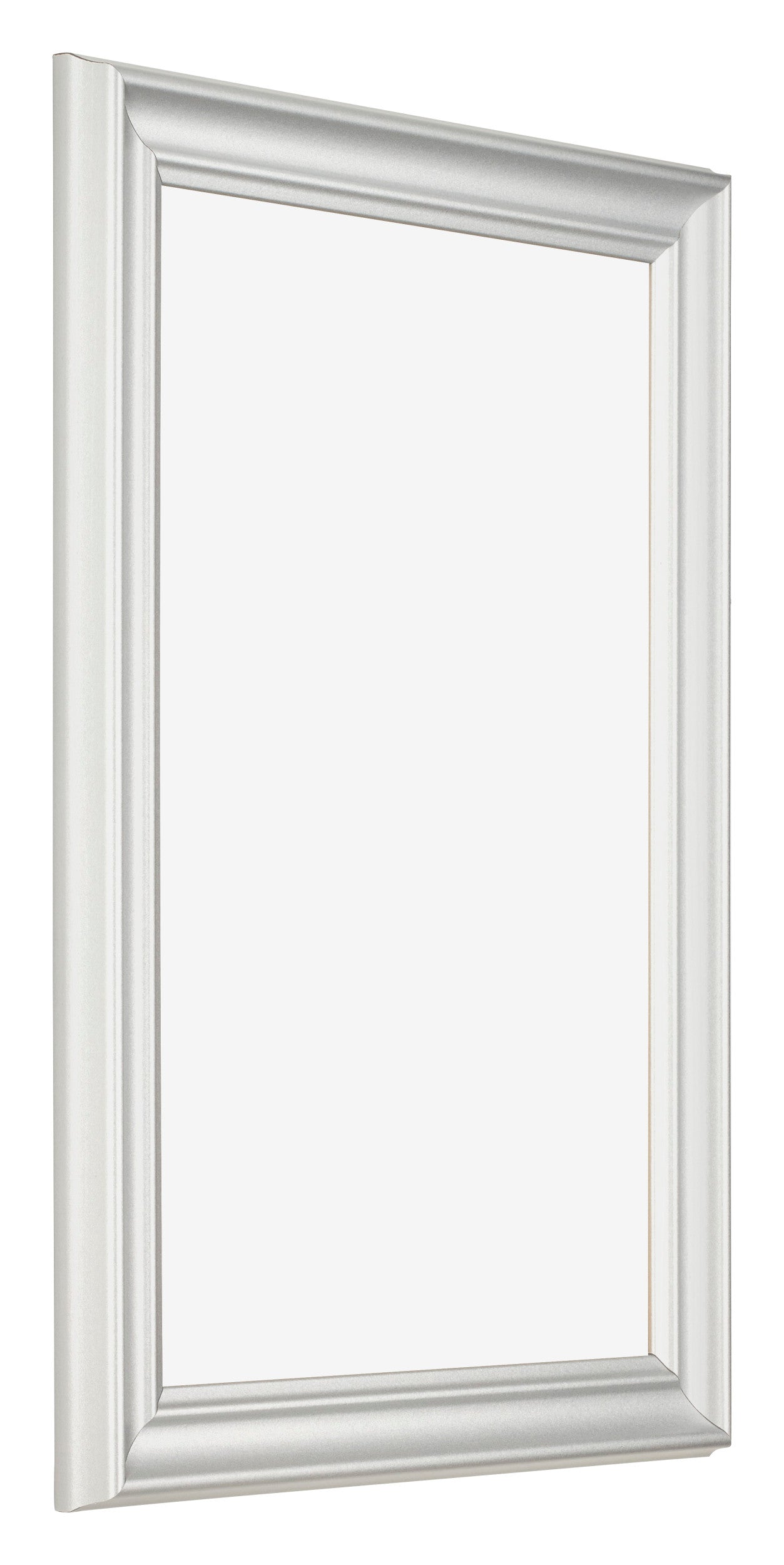 Photo Frame 20x30cm White Swept MDF Lazio Front Oblique | Yourdecoration.com