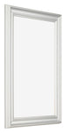Photo Frame 20x30cm White Swept MDF Lazio Front Oblique | Yourdecoration.com