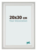 Photo Frame 20x30cm White Swept MDF Lazio Front Size | Yourdecoration.com