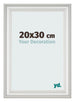 Photo Frame 20x30cm White Swept MDF Lazio Front Size | Yourdecoration.com