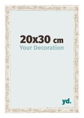 Photo Frame 20x30cm White Vintage MDF Bologna Front Size | Yourdecoration.com
