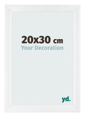 Photo Frame 20x30cm White Vintage MDF Pisa Front Size | Yourdecoration.com
