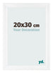 Photo Frame 20x30cm White Vintage MDF Pisa Front Size | Yourdecoration.com