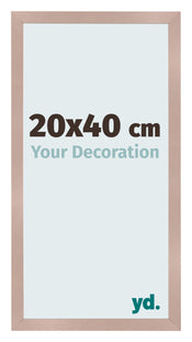 Photo Frame 20x40 cm Dusty Pink MDF Bologna Front Size | Yourdecoration.com
