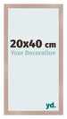 Photo Frame 20x40 cm Dusty Pink MDF Bologna Front Size | Yourdecoration.com