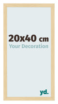 Photo Frame 20x40cm Beech Design MDF Bologna Front Size | Yourdecoration.com