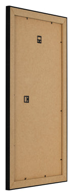 Photo Frame 20x40cm Black Silver Polished MDF Pisa Back Oblique | Yourdecoration.com