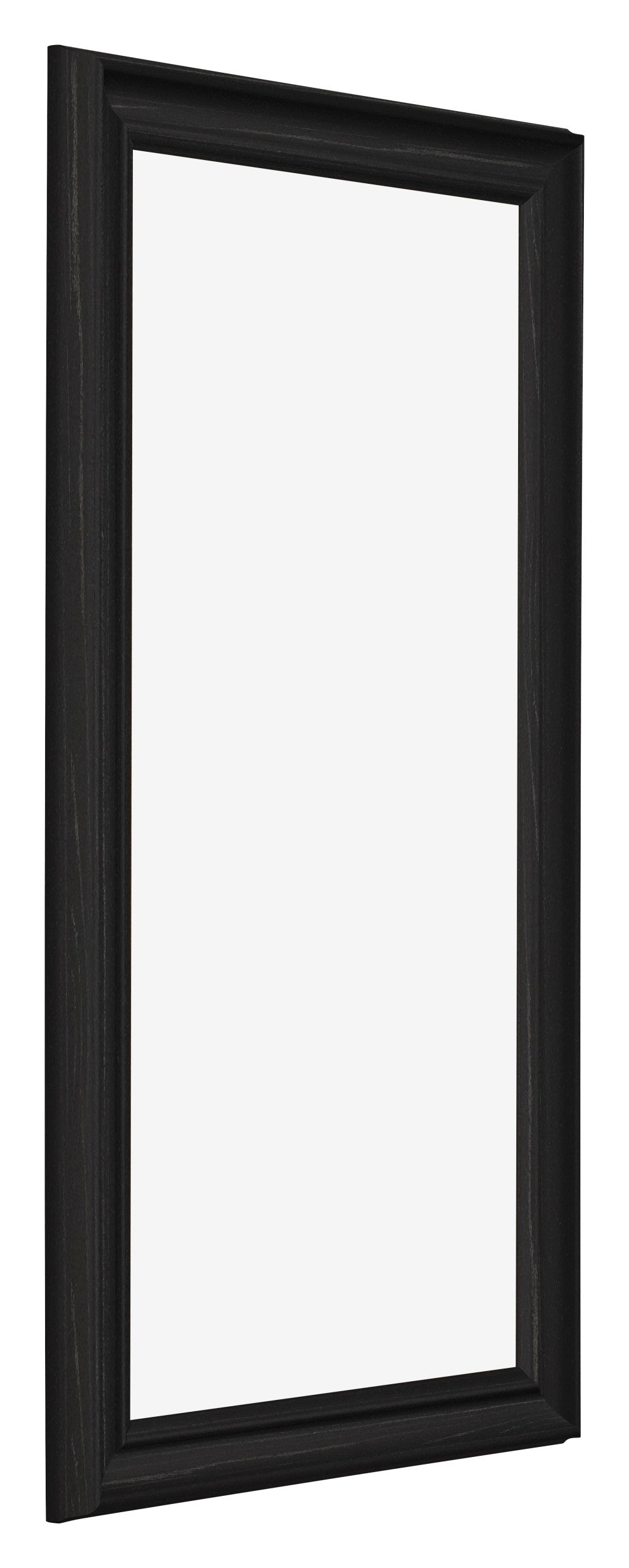 Photo Frame 20x40cm Black Woodgrain MDF Lazio Front Oblique | Yourdecoration.com
