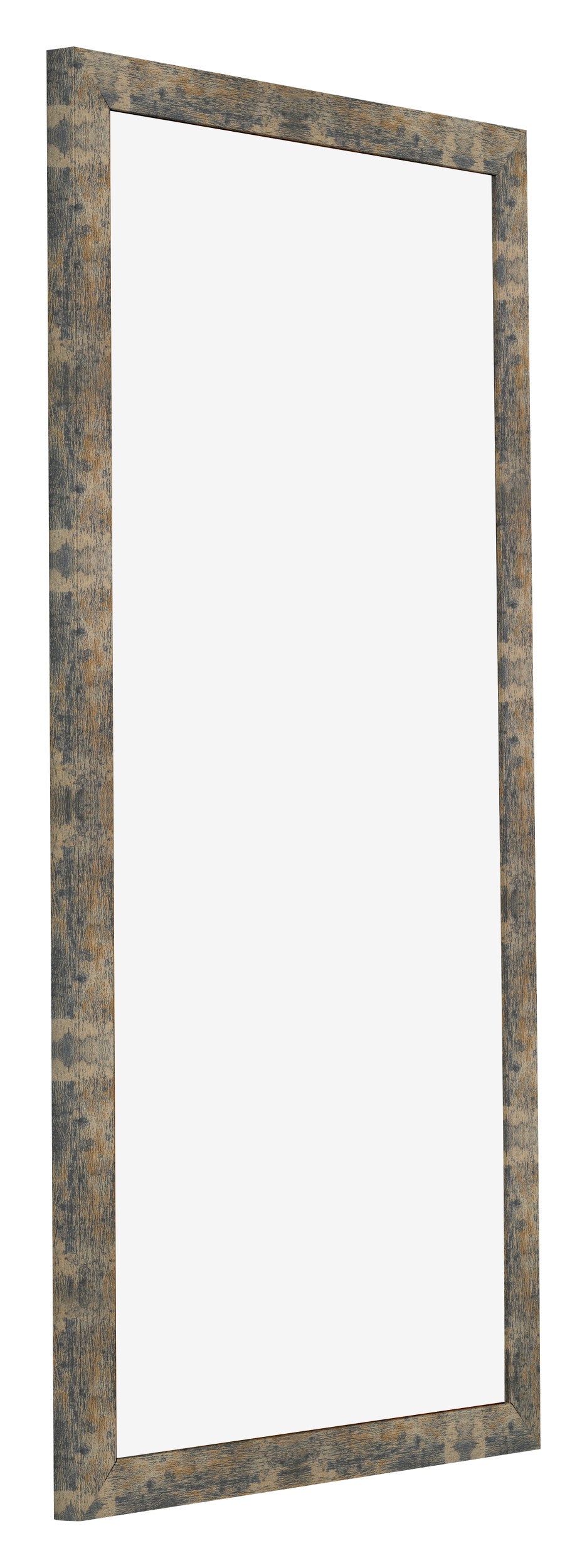 Photo Frame 20x40cm Blue Gold Melange MDF Bologna Front Oblique | Yourdecoration.com
