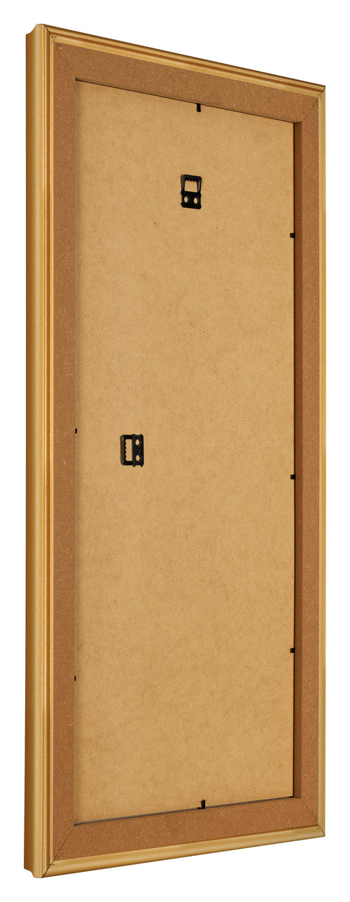 Photo Frame 20x40cm Gold Matte MDF Lazio Back Oblique | Yourdecoration.com