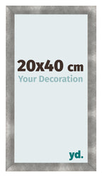 Photo Frame 20x40cm Metal Vintage MDF Pisa Front Size | Yourdecoration.com