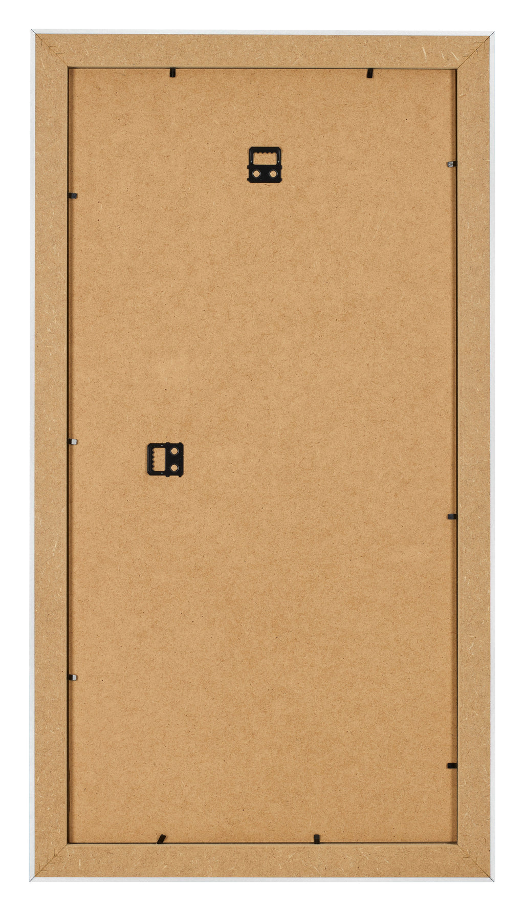 Photo Frame 20x40cm Silver Black Swept MDF Pisa Back | Yourdecoration.com