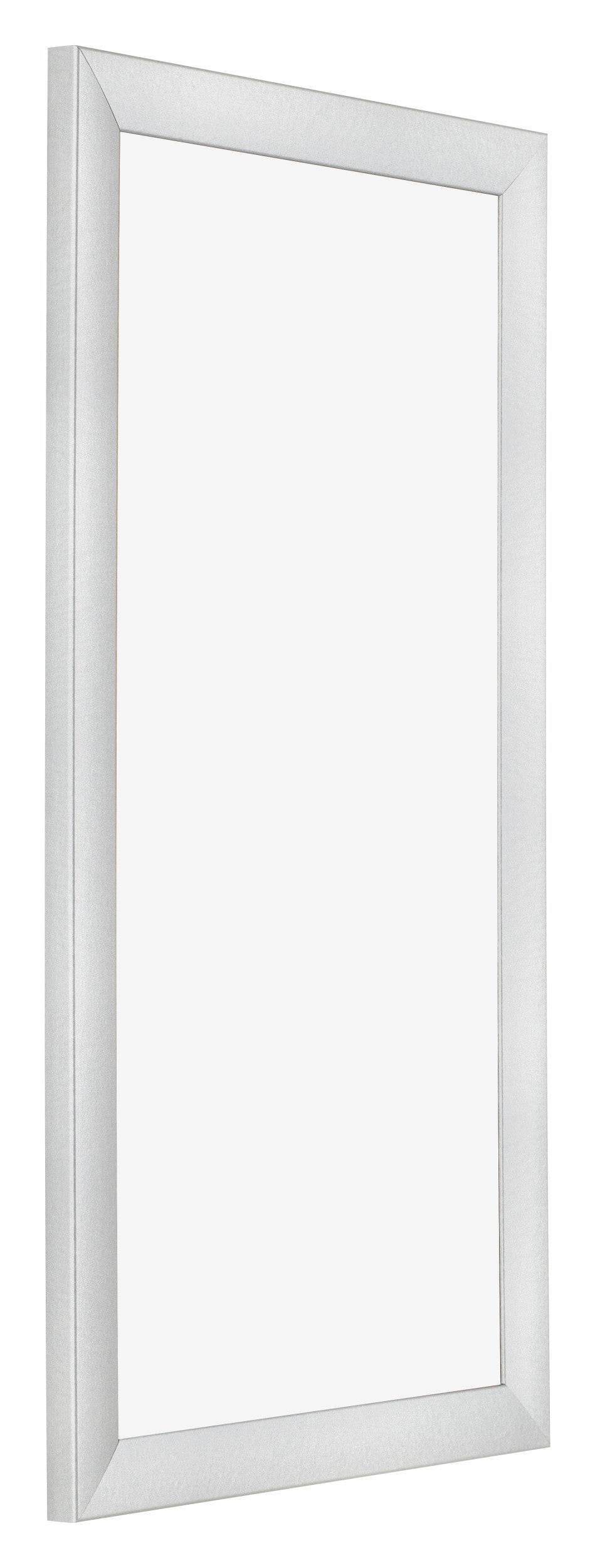 Photo Frame 20x40cm Silver Black Swept MDF Pisa Front Oblique | Yourdecoration.com