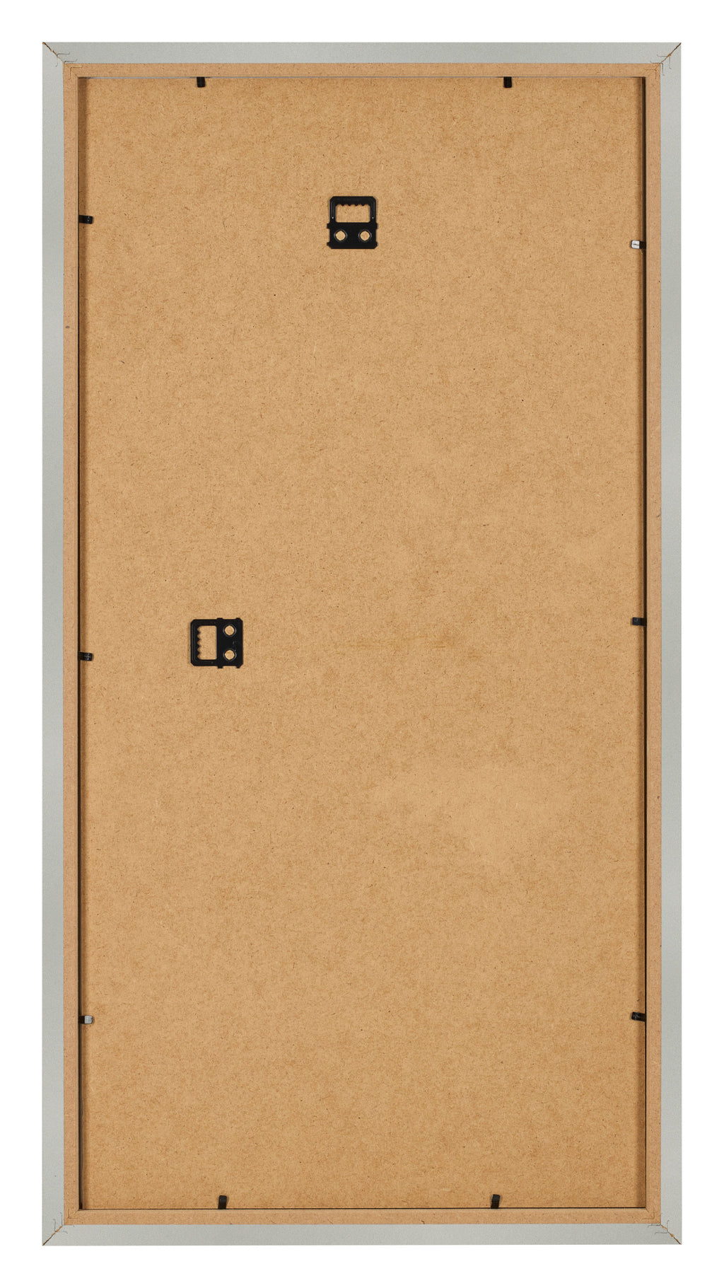 Photo Frame 20x40cm Silver Matte MDF Bologna Back | Yourdecoration.com