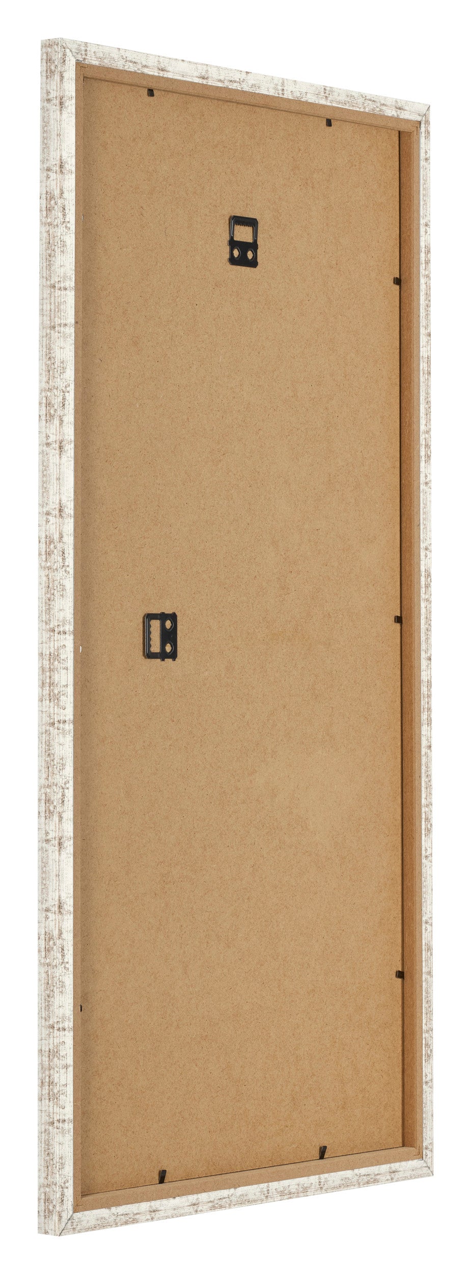 Photo Frame 20x40cm White Vintage MDF Bologna Back Oblique | Yourdecoration.com