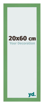 Photo Frame 20x60 cm Green MDF Bologna Front Size | Yourdecoration.com