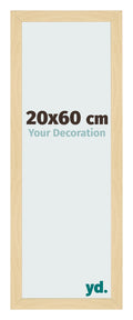 Photo Frame 20x60cm Beech Design MDF Bologna Front Size | Yourdecoration.com