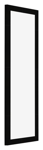 Photo Frame 20x60cm Black High Gloss MDF Bologna Front Oblique | Yourdecoration.com