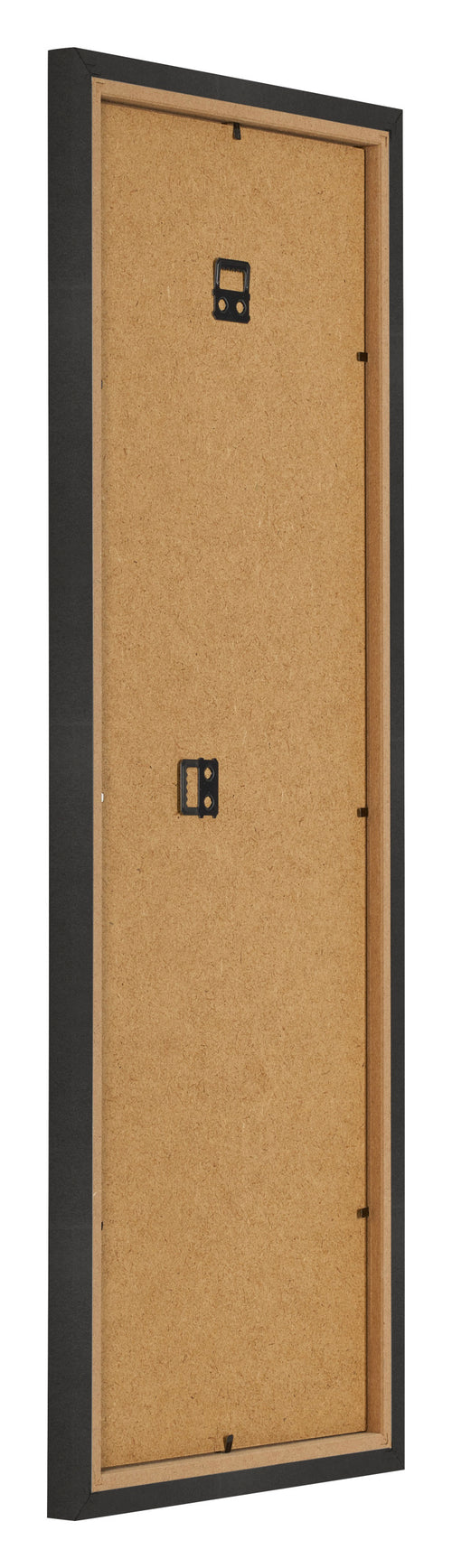 Photo Frame 20x60cm Black Matte MDF Bologna Back Oblique | Yourdecoration.com
