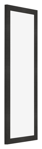 Photo Frame 20x60cm Black Matte MDF Bologna Front Oblique | Yourdecoration.com