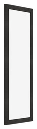 Photo Frame 20x60cm Black Matte MDF Bologna Front Oblique | Yourdecoration.com