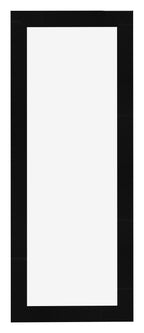 Photo Frame 20x60cm Black Silver Polished MDF Pisa Front | Yourdecoration.com