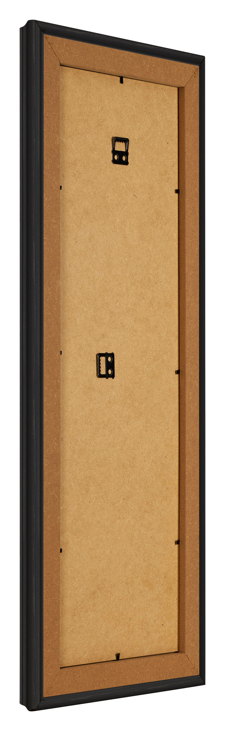 Photo Frame 20x60cm Black Woodgrain MDF Lazio Back Oblique | Yourdecoration.com