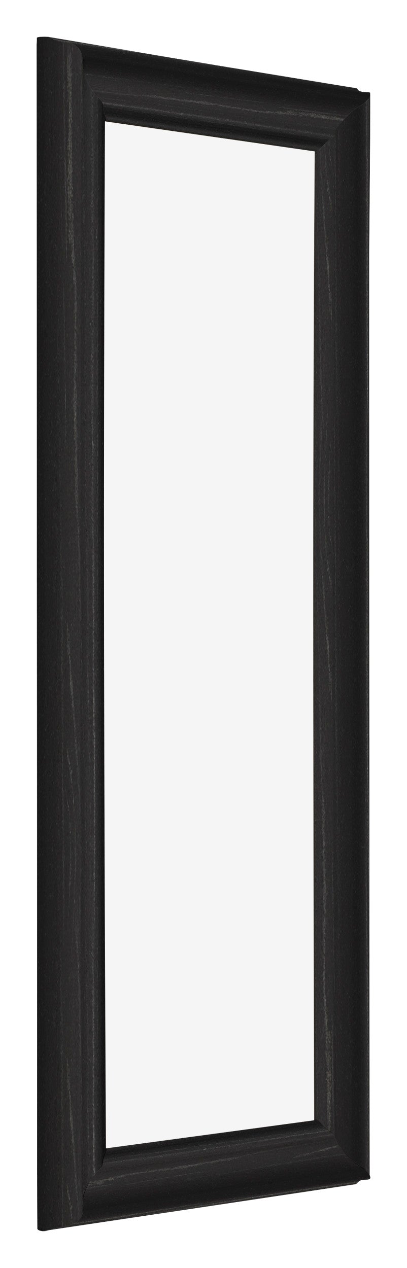 Photo Frame 20x60cm Black Woodgrain MDF Lazio Front Oblique | Yourdecoration.com