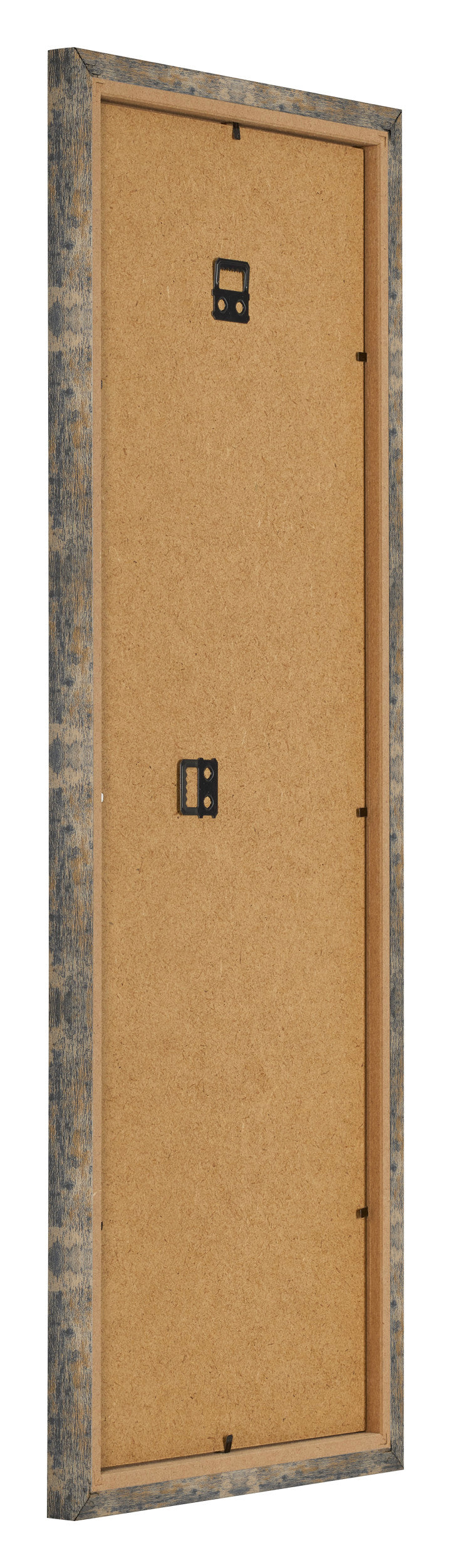 Photo Frame 20x60cm Blue Gold Melange MDF Bologna Back Oblique | Yourdecoration.com