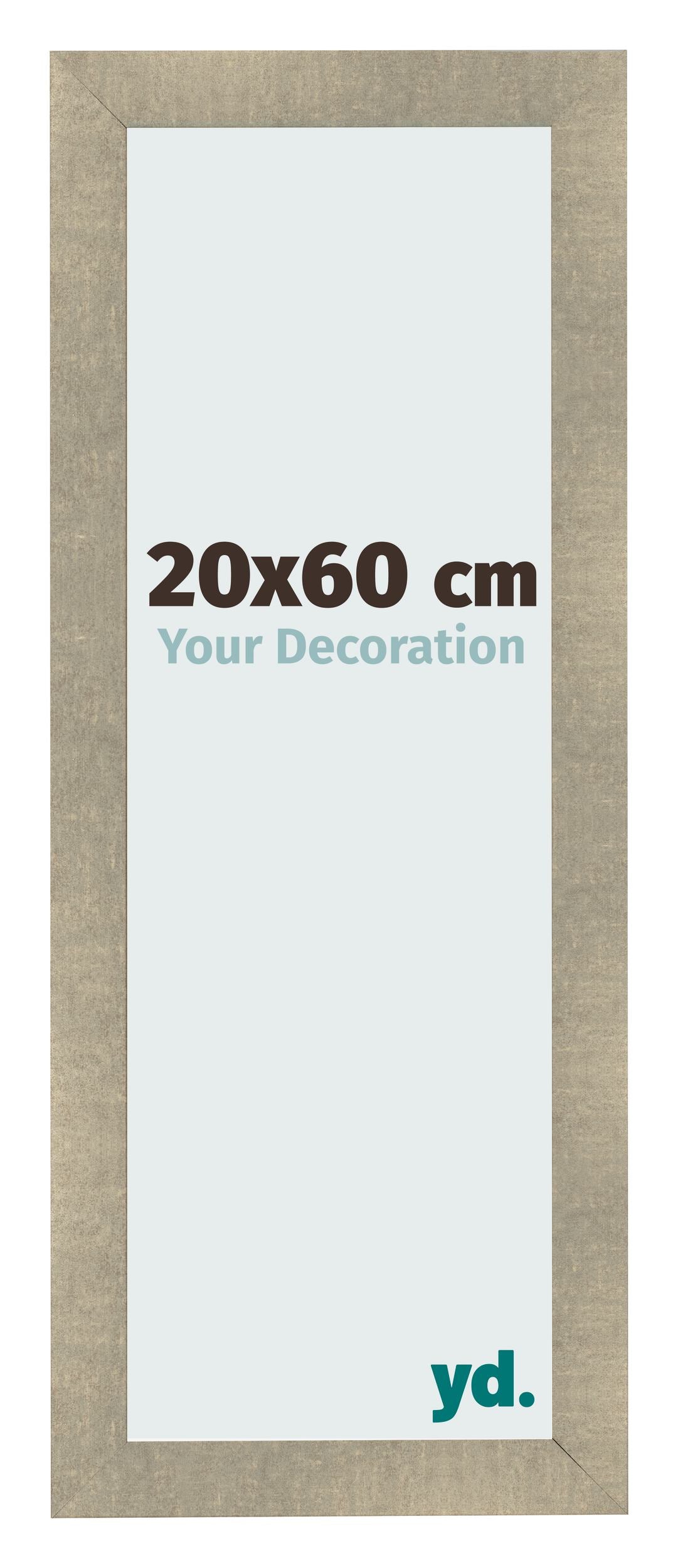 Photo Frame 20x60cm Gold Vintage MDF Pisa Front Size | Yourdecoration.com