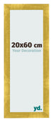 Photo Frame 20x60cm Gold Vintage MDF Pisa Front Size | Yourdecoration.com
