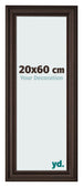 Photo Frame 20x60cm Oak Dark MDF Lazio Front Size | Yourdecoration.com