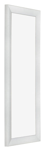 Photo Frame 20x60cm Silver Black Swept MDF Pisa Front Oblique | Yourdecoration.com