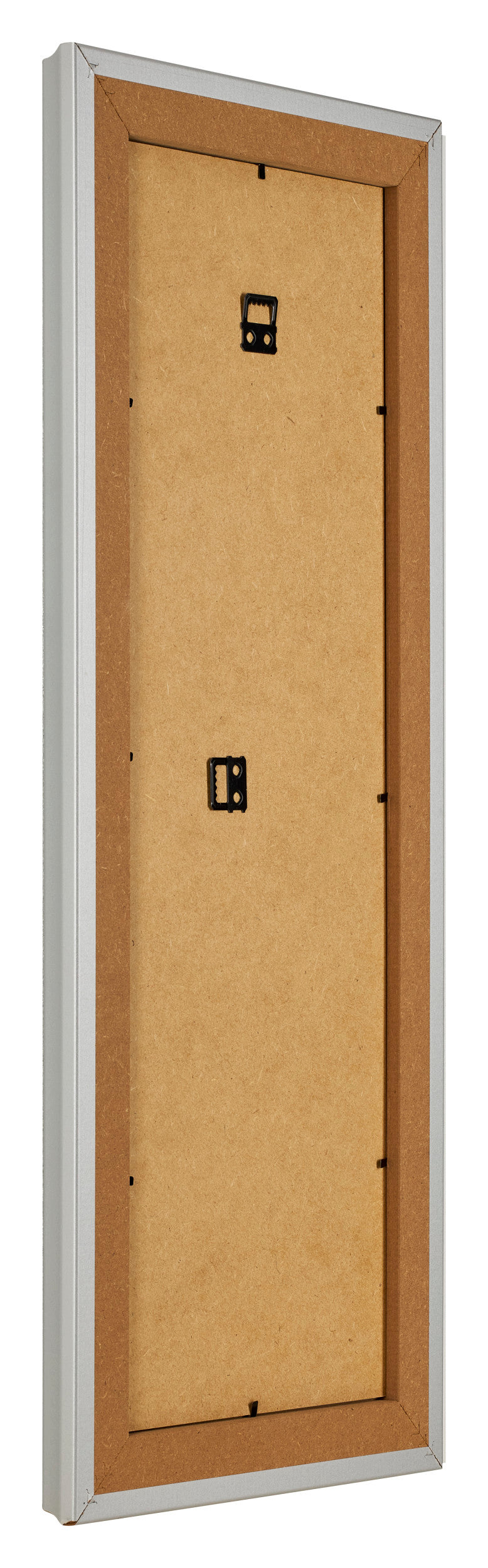 Photo Frame 20x60cm Silver Matte MDF Lazio Back Oblique | Yourdecoration.com