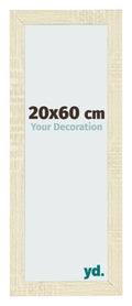 Photo Frame 20x60cm Sonoma Oak MDF Pisa Front Size | Yourdecoration.com