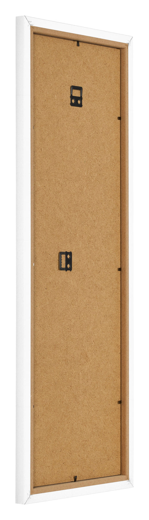 Photo Frame 20x60cm White Matte MDF Bologna Back Oblique | Yourdecoration.com