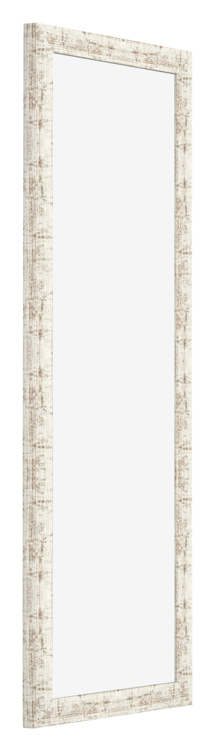 Photo Frame 20x60cm White Vintage MDF Bologna Front Oblique | Yourdecoration.com