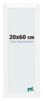 Photo Frame 20x60cm White Vintage MDF Pisa Front Size | Yourdecoration.com