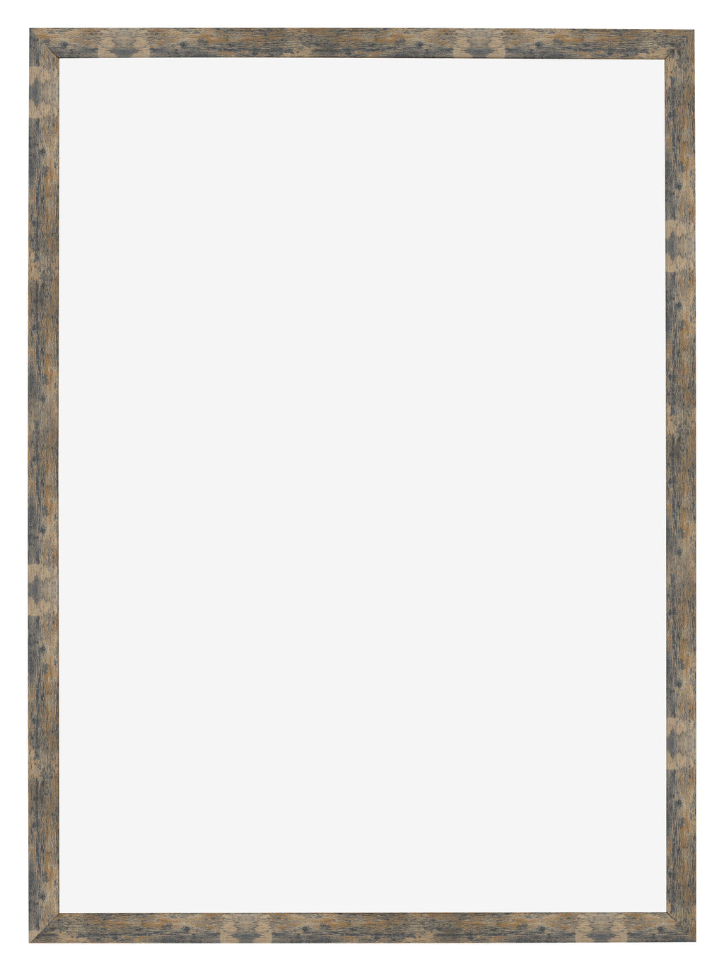 Photo Frame 21x29 7cm A4 Blue Gold Melange MDF Bologna Front | Yourdecoration.com