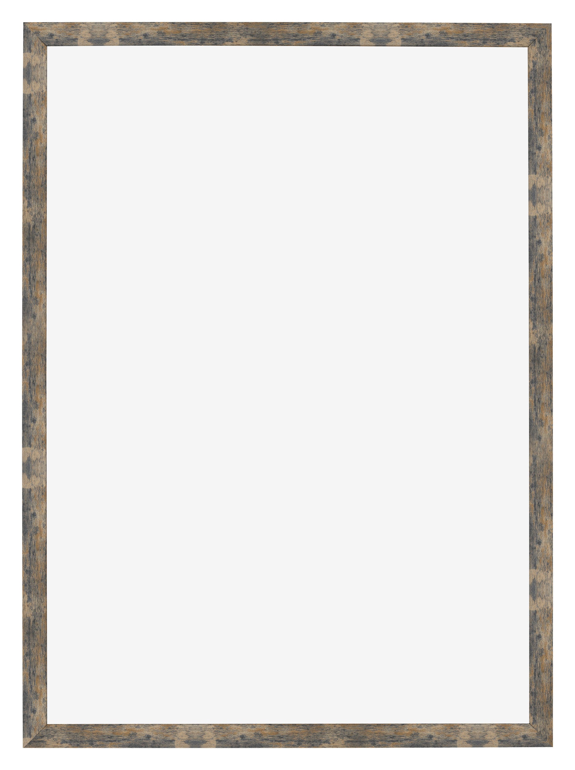 Photo Frame 21x29 7cm A4 Blue Gold Melange MDF Bologna Front | Yourdecoration.com