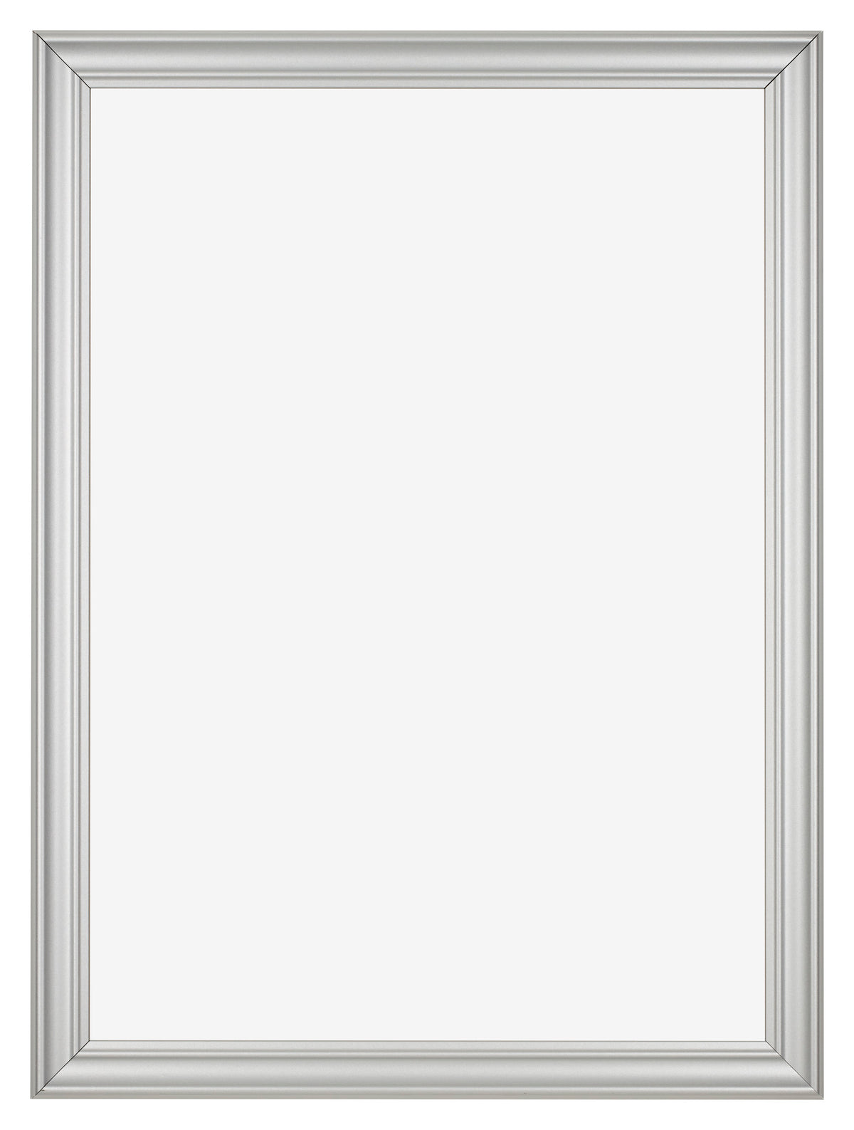 Photo Frame 21x29 7cm A4 Silver Matte MDF Lazio Front | Yourdecoration.com
