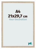 Photo Frame 21x29 7cm A4 Sonoma Oak MDF Bologna Front Size | Yourdecoration.com