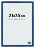 Photo Frame 21x30 cm Dark Blue MDF Bologna Front Size | Yourdecoration.com