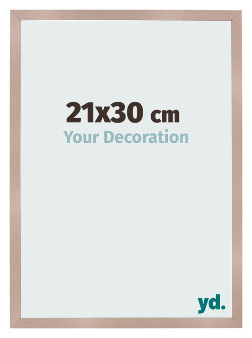 Photo Frame 21x30 cm Dusty Pink MDF Bologna Front Size | Yourdecoration.com