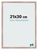 Photo Frame 21x30 cm Dusty Pink MDF Bologna Front Size | Yourdecoration.com