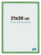 Photo Frame 21x30 cm Green MDF Bologna Front Size | Yourdecoration.com