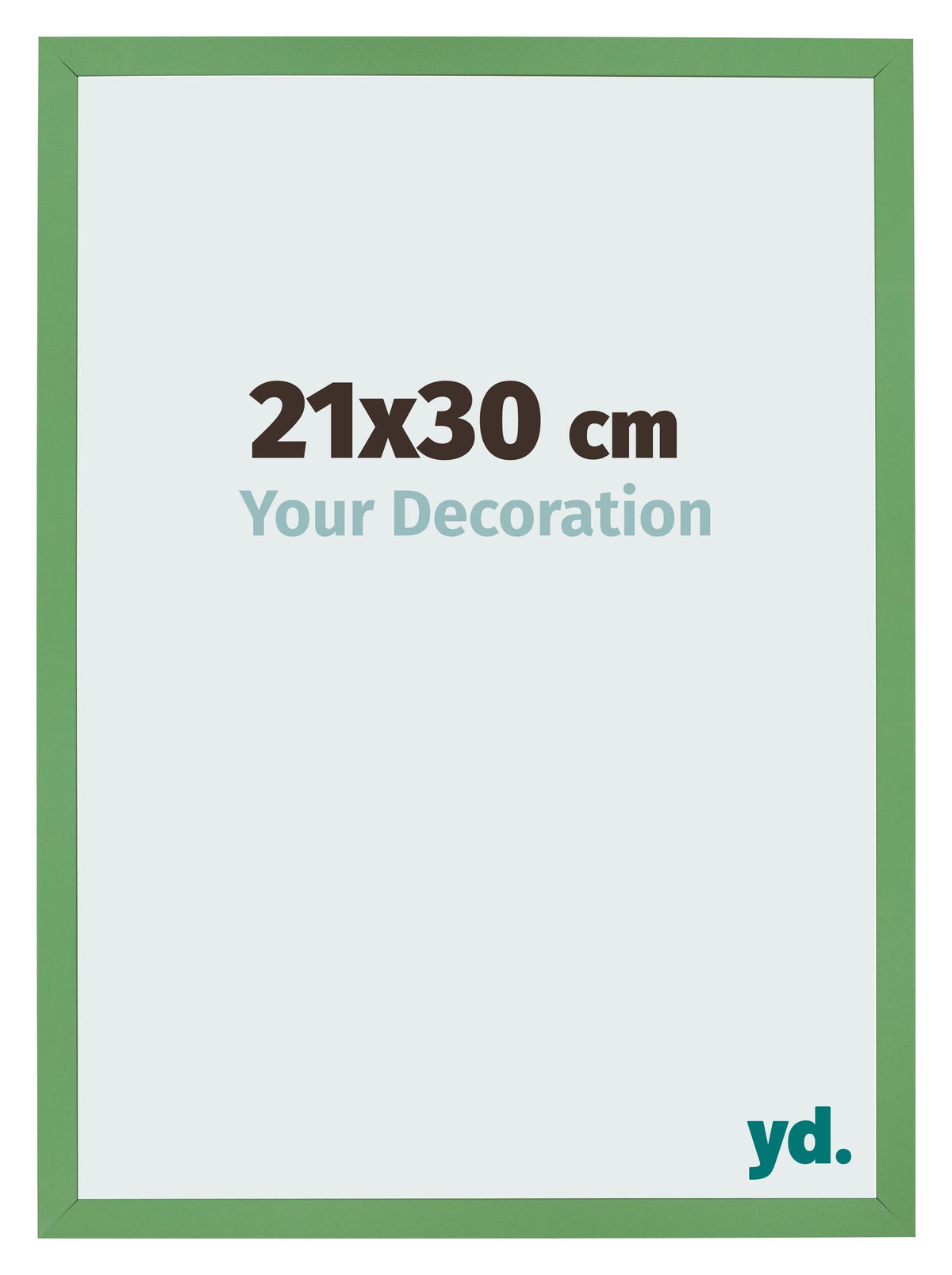 Photo Frame 21x30 cm Green MDF Bologna Front Size | Yourdecoration.com
