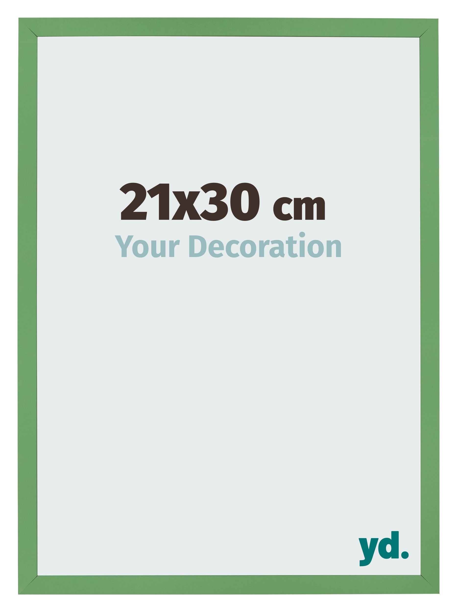Photo Frame 21x30 cm Green MDF Bologna Front Size | Yourdecoration.com